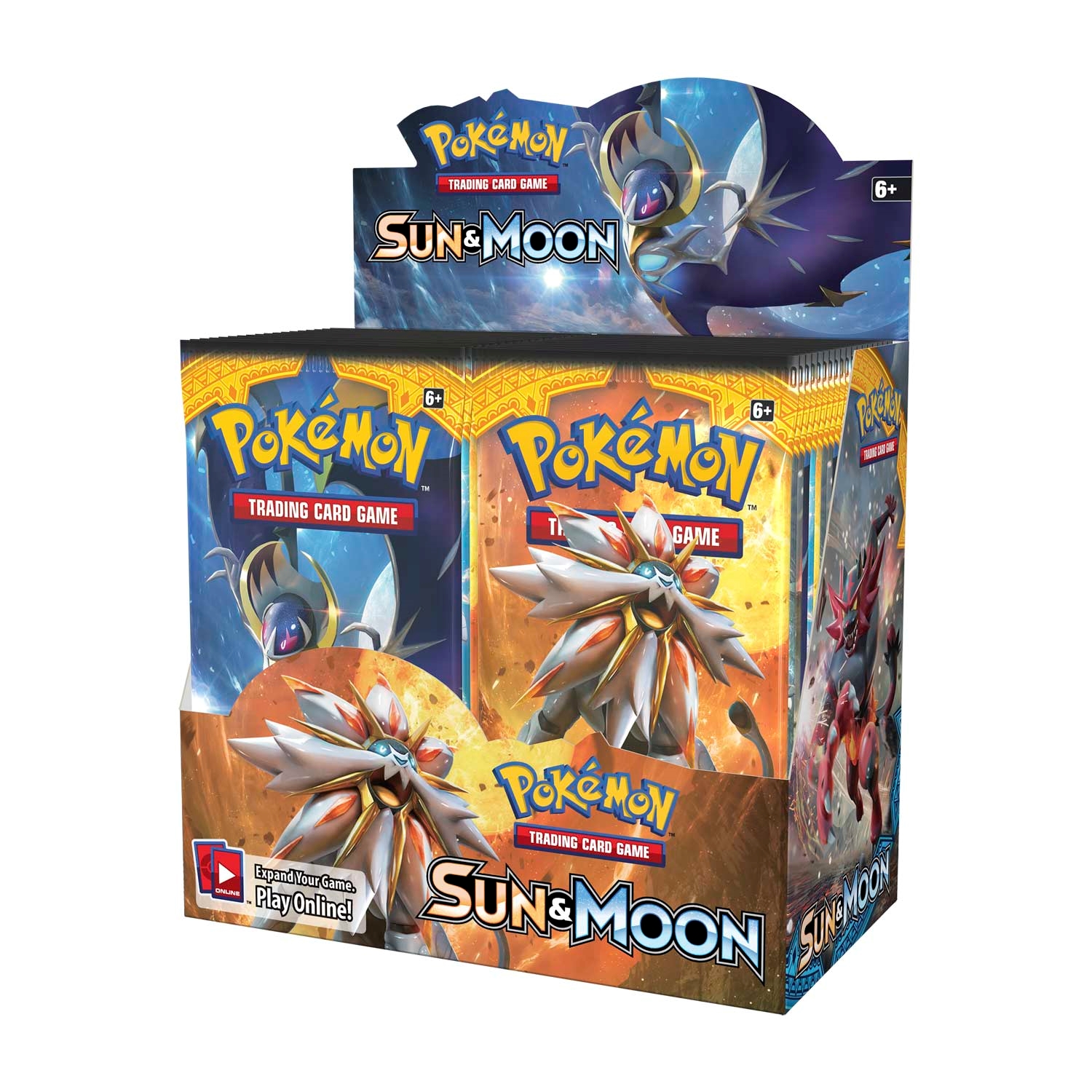Pokemon kort - Sun and Moon - Booster Box Display (36 Booster Packs)